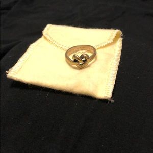 James Avery heart ring.